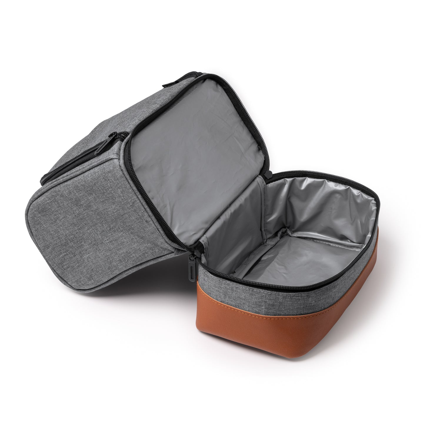 Borsa frigo in poliestere RPET con design mélange