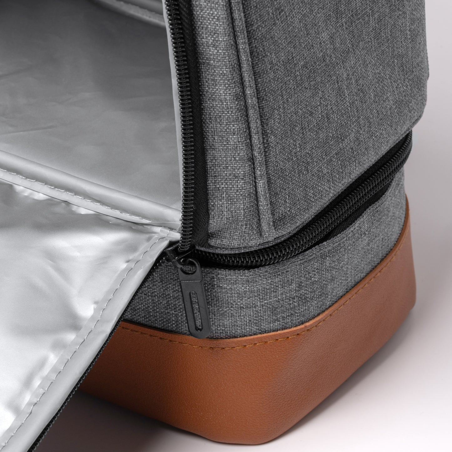 Borsa frigo in poliestere RPET con design mélange