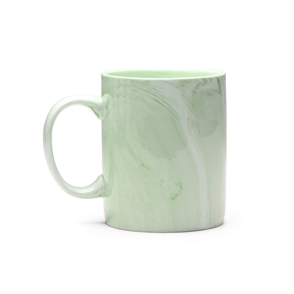 Tazza in ceramica con finitura effetto marmo 350 Ml sublimatica