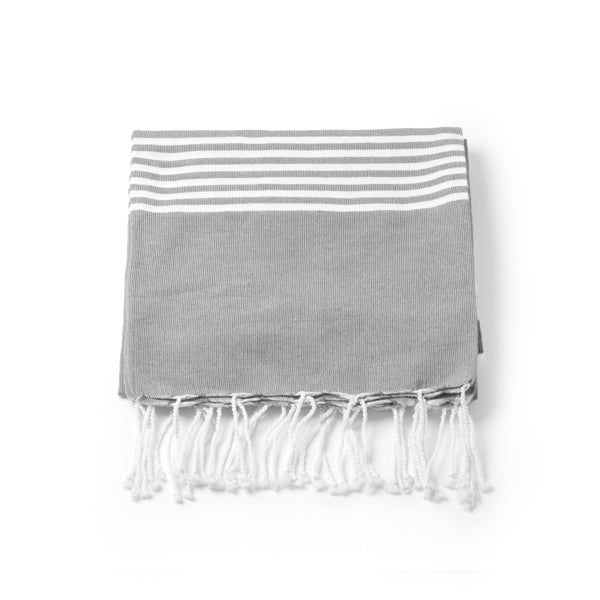 telo mare Pareo da 170 g/m² in 80% cotone e 20% poliestere.