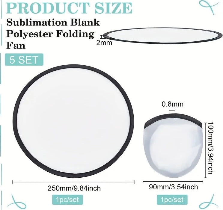 Ventagli piu frisbee a Mano Sublimazione