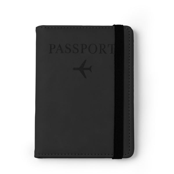 Fodera per passaporto realizzata in ecopelle .