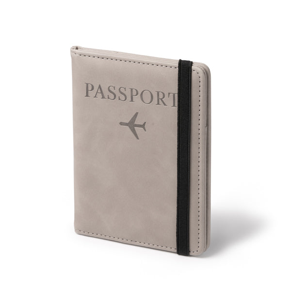 Fodera per passaporto realizzata in ecopelle .