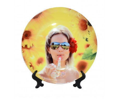 Piatto in ceramica sublimatico stampa a tutto campo 20 cm