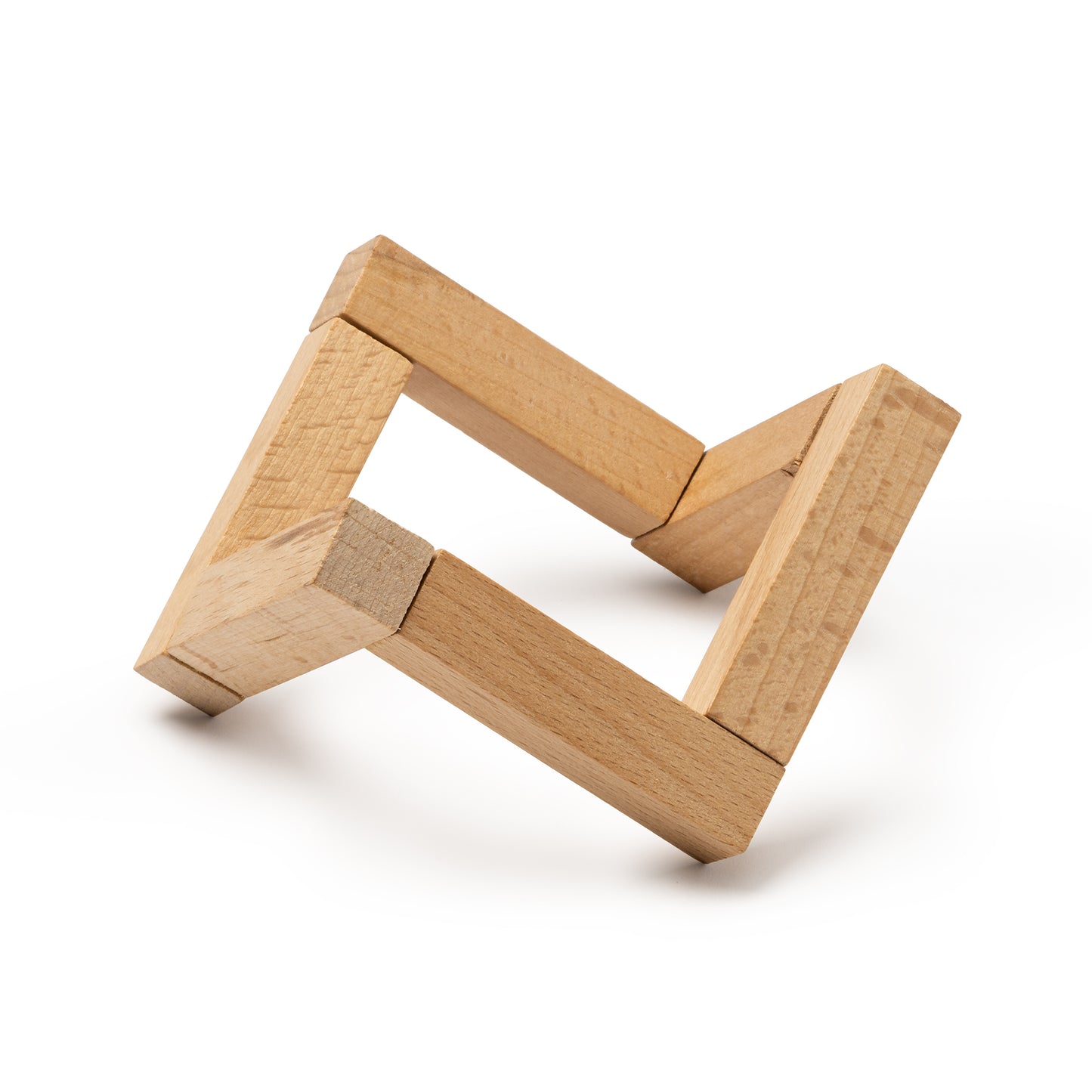lampada. lunare con base in legno