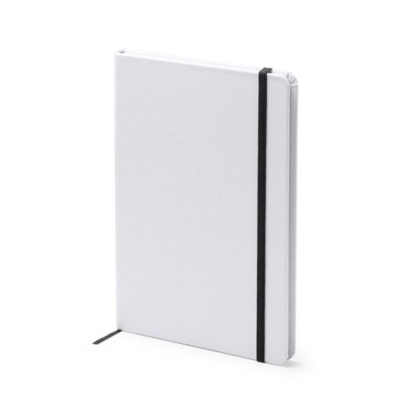 Blocco note in formato A5 ideale per la sublimazione con copertina rigida.
