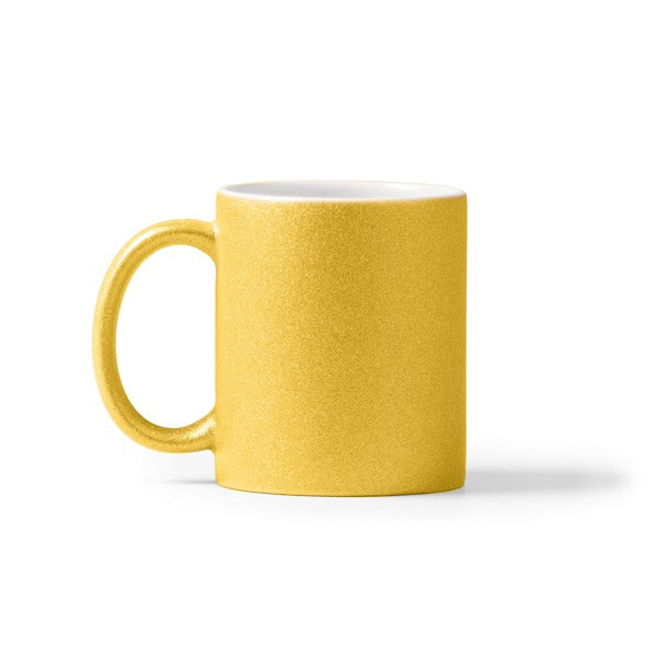 Tazza in ceramica con effetto Glitter sublimatica