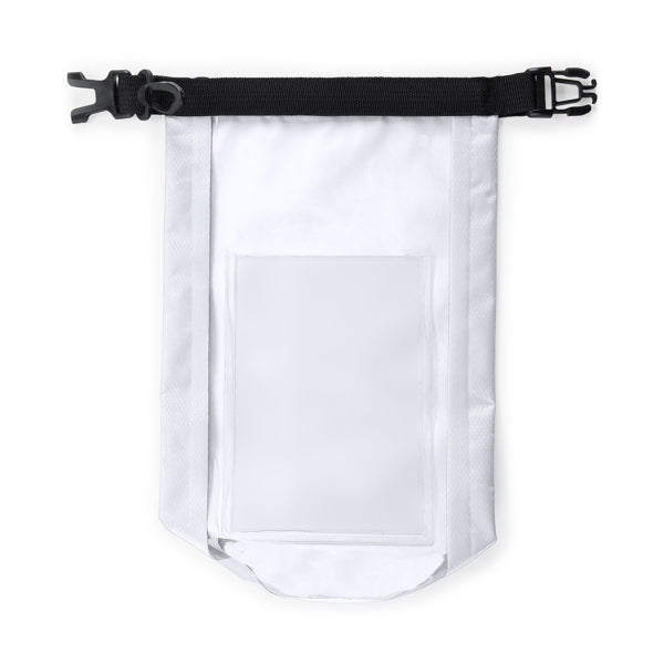 Borsa impermeabile 3 LITRI in resistente ripstop. Tasca per il cellulare