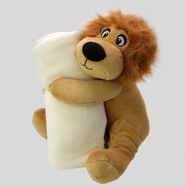 Peluche con Plaid SUBLIMATICO