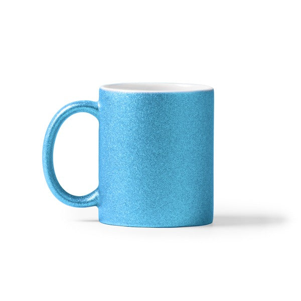 Tazza in ceramica con effetto Glitter sublimatica