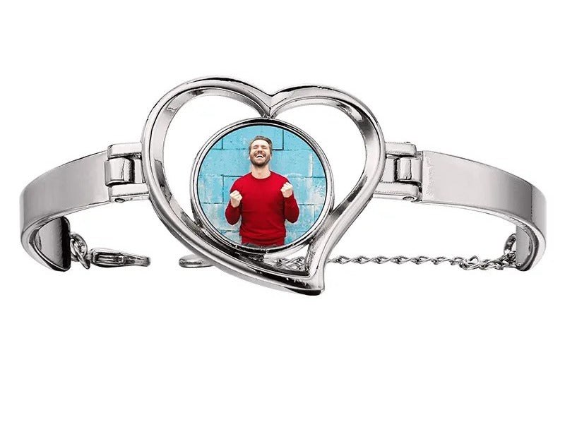 braccialetto a forma di cuore SUBLIMATICO