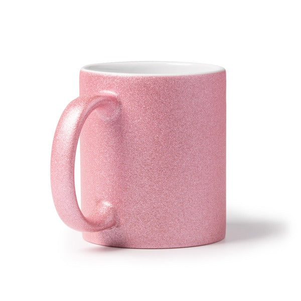 Tazza in ceramica con effetto Glitter sublimatica