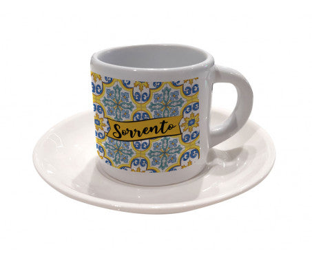 pacco da 6 Tazzina da espresso sublimatica con piattino