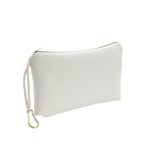 Pochette BIANCA Sublimatica con Moschettone