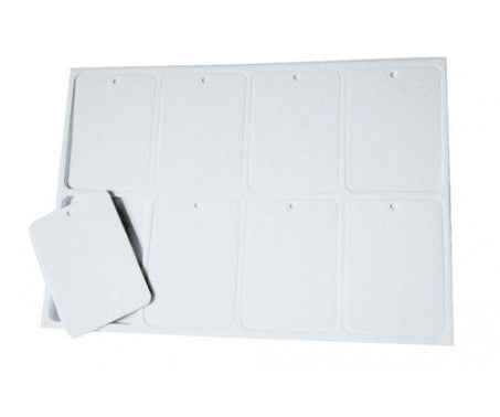 PROFUMATORE AUTO PRETAGLIATO+NASTRO+BUSTA 97X67 PANN. A4 8 PEZZI