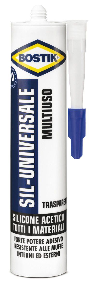 Silicone trasparente antimuffa