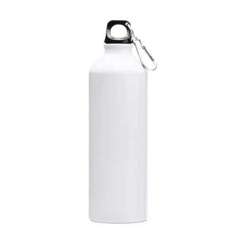 Borraccia in alluminio con moschettone, 800 ML Sublimatica