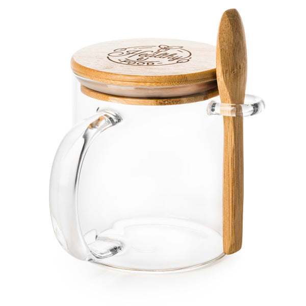 tazza in vetro borosilicato