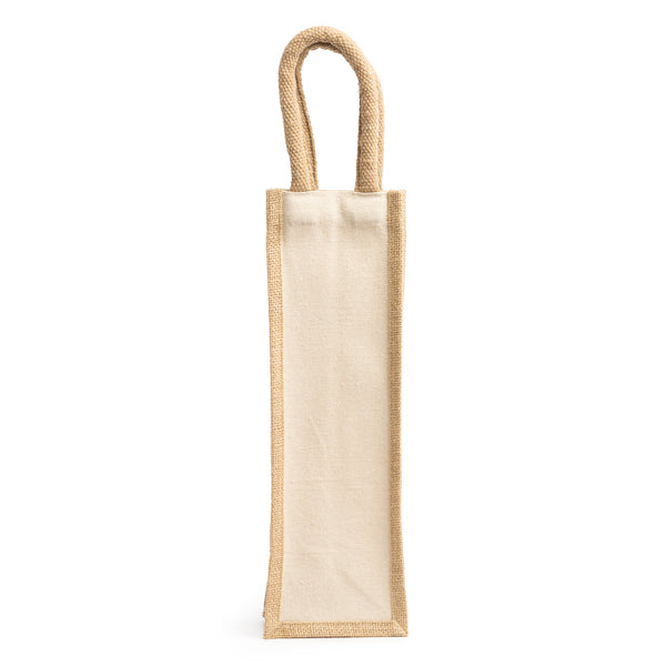 Borsa in juta plastificata e cotone