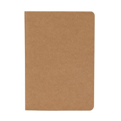 Blocco note formato A6 di cartone riciclato. 60 pagine.