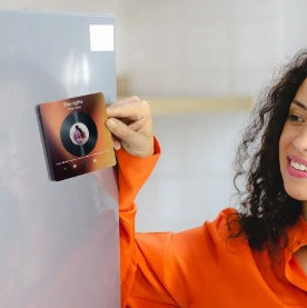 Magnete da frigorifero SUBLIMATICO con lettore musicale PERSONALIZZABILE