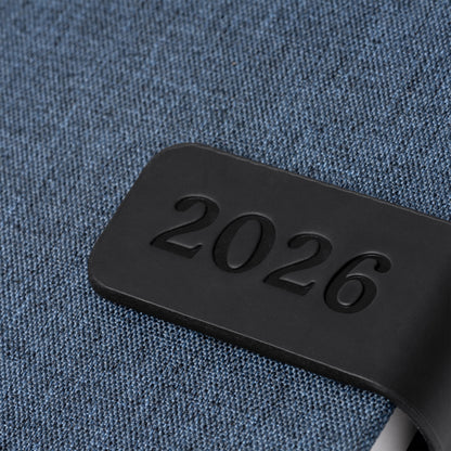 Agenda formato A5 in poliestere riciclato RPET