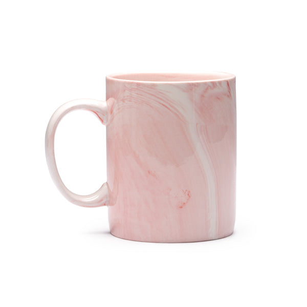 Tazza in ceramica con finitura effetto marmo 350 Ml sublimatica