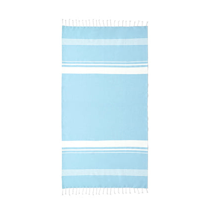 telo mare Pareo da 170 g/m² in 80% cotone e 20% poliestere.
