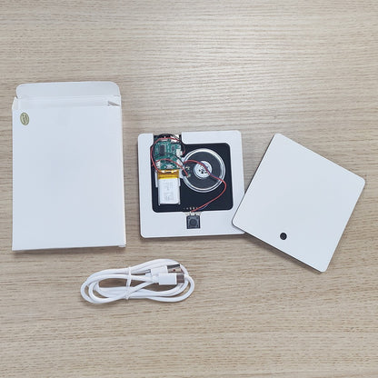 Magnete da frigorifero SUBLIMATICO con lettore musicale PERSONALIZZABILE