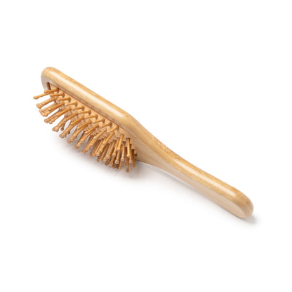 Spazzola per capelli con corpo e setole in bambù