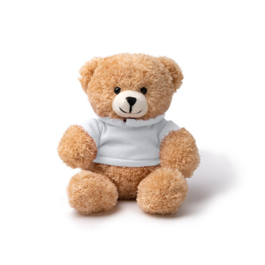 Orsacchiotto di peluche sublimatico  con felpa con cappello  Eccellente come idea regalo. Posizione seduta.