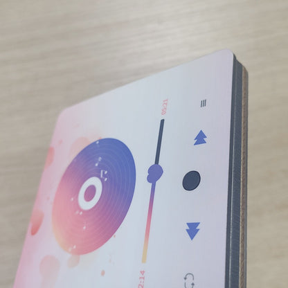 Magnete da frigorifero SUBLIMATICO con lettore musicale PERSONALIZZABILE