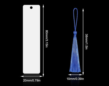 Segnalibro  per Sublimazione con nappina