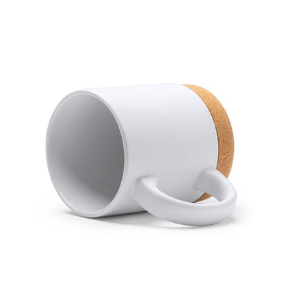 tazza in ceramica La base rimovibile in sughero specifica per la sublimazione