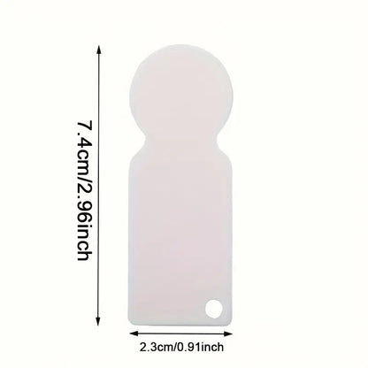 Portachiavi in Alluminio Resistente per Carrello della Spesa