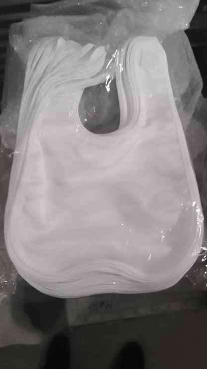 Bavaglini   .sublimazione  con strappo