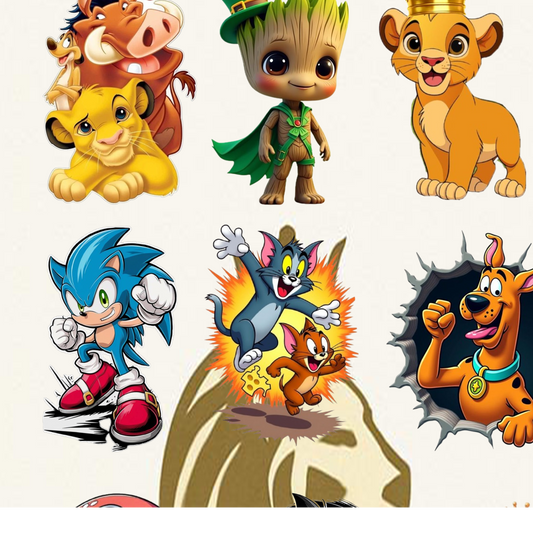 28 immagine miste DTF