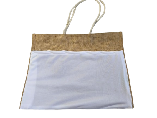 borsa juta con tasca sublimabile