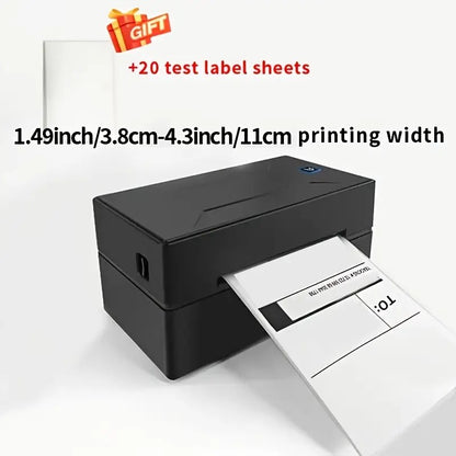 Stampante termica per etichette, wireless per Android, iPhone e Windows,