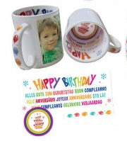 TAZZA SUBLIMATICA INTERNO STAMPATO HAPPY BIRTHDAY