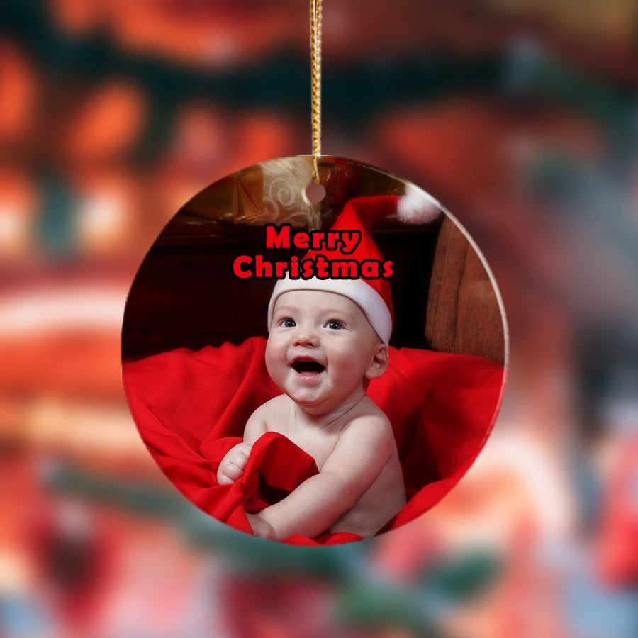 Palla di Natale  CERAMICA  Sublimatica