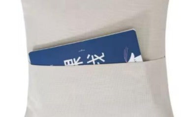 FEDERA CUSCINO LINO SUBLIMABILE CON TASCA