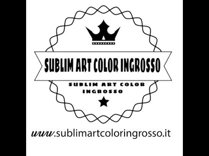 Zaino con coulisse, adatto a sublimazione, in poliestere resistente.