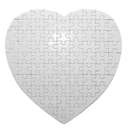 Puzzle  Sublimatico a cuore