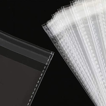 100pz Sacchettini Plastica Trasparenti Sacchetti Piccoli Bustine