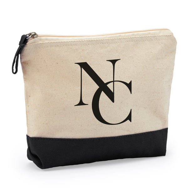 Pacco Risparmio DOEL 10 Beauty case bicolore multiuso in cotone 280gr