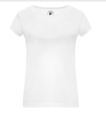 T-shirt manica corta  Donna Sublimatica effetto cotone