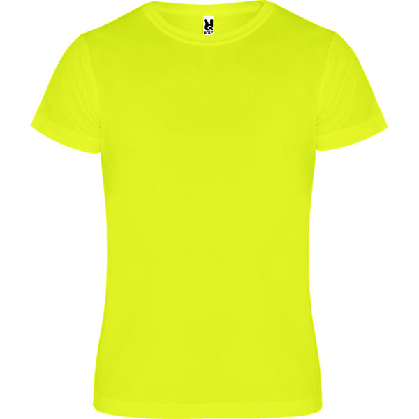 T-shirt tecnica manica corta fluo Sublimatica