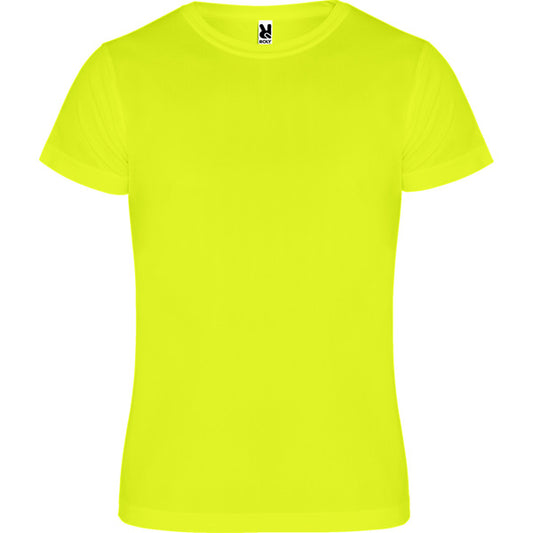 T-shirt tecnica manica corta fluo Sublimatica