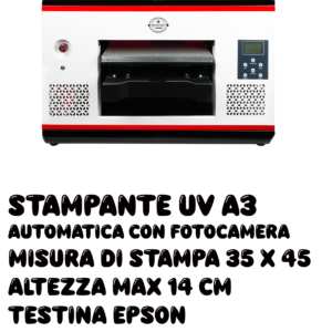 STAMPANTE UV A3 AUTOMATICA  CON FOTOCAMERA